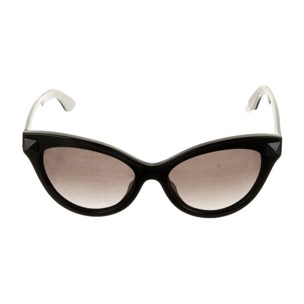 Valentino Garavani Black Cat-Eye Sunglasses